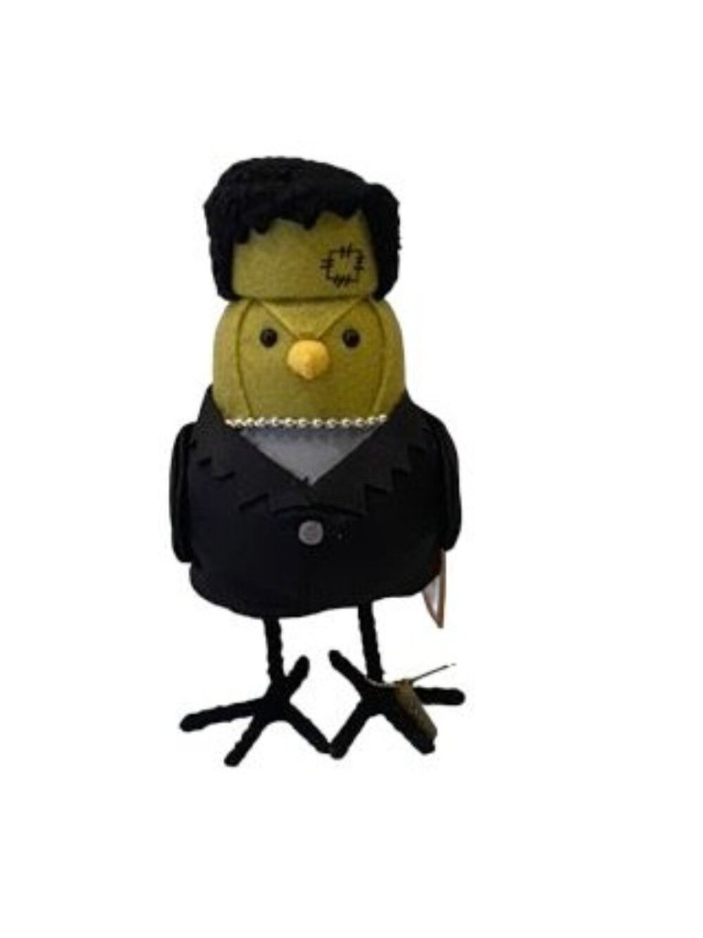 Hyde & Eek! Featherly Friend 6 3/4" GOMEZ 2023 Frankenstein Bird